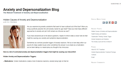 Desktop Screenshot of anxietybustersblog.com