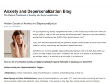 Tablet Screenshot of anxietybustersblog.com